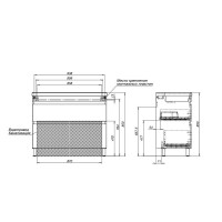 Тумба под раковину Aquanet Нота New 100 напольная, дуб веллингтон табак Тумба под раковину Aquanet Нота New 100 напольная, дуб веллингтон табак