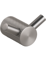 Крючок Bemeta Grino 173106030 графит, на шурупах