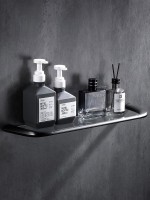 Полка под зеркало Abber Nord AA1555NG 49 см, стеклянная, никель Полка под зеркало Abber Nord AA1555NG 49 см, стеклянная, никель