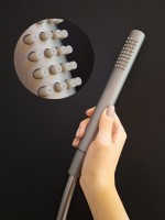 Душевая стойка AltroBagno Intento 030421 GrNe серая, черная