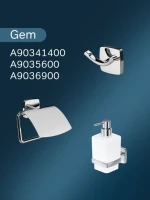 Мыльница AM.PM Gem A9034200 настенная, стеклянная, хром Мыльница AM.PM Gem A9034200 настенная, стеклянная, хром