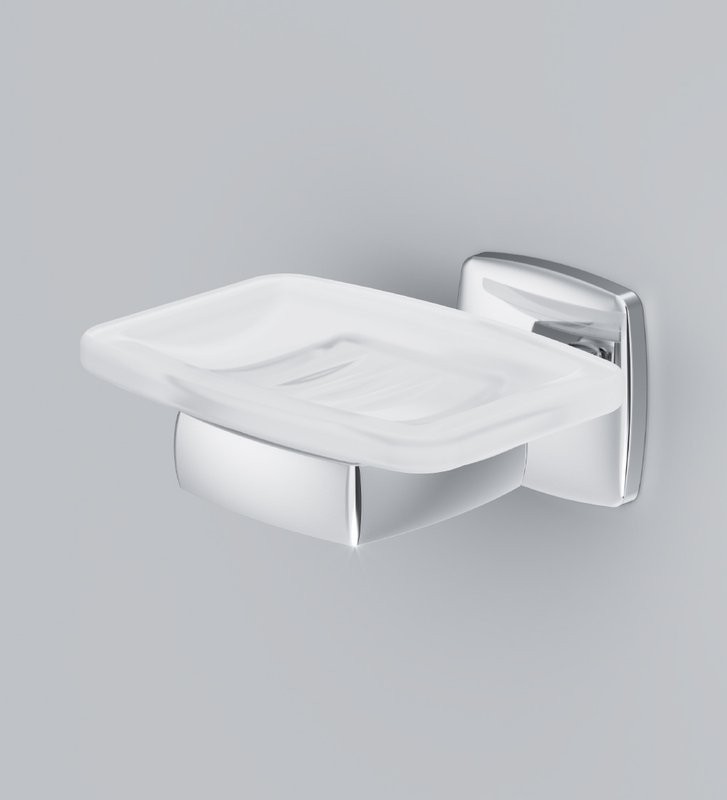 Мыльница AM.PM Gem A9034200 настенная, стеклянная, хром