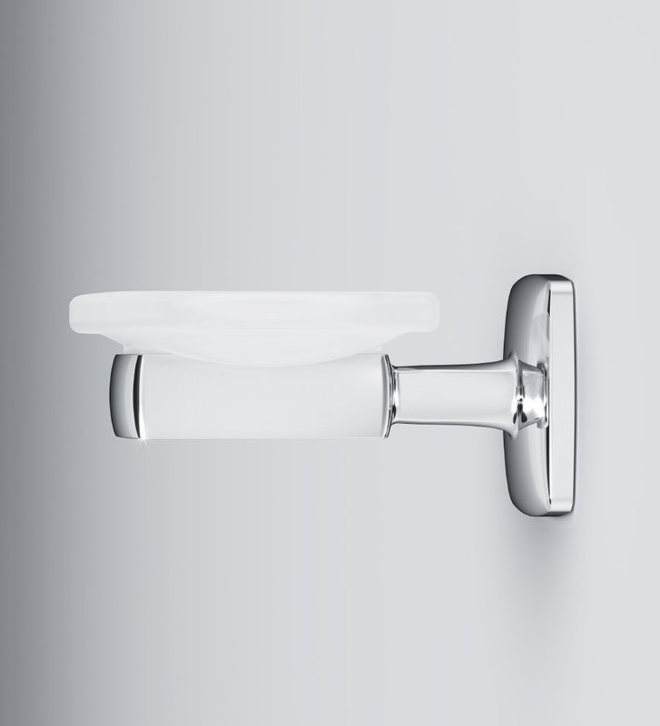 Мыльница AM.PM Gem A9034200 настенная, стеклянная, хром