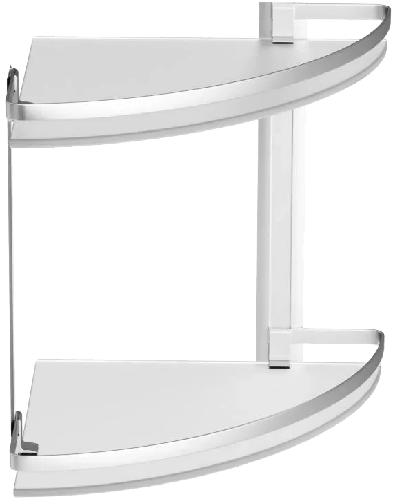 Полка AM.PM Sense L A7456200 2-ярусная, серебристая