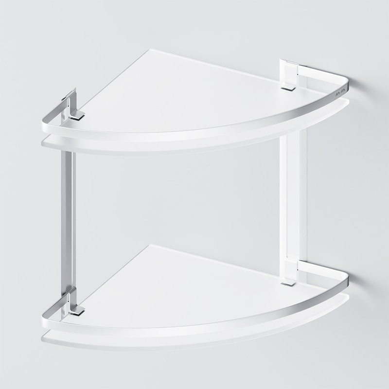 Полка AM.PM Sense L A7456200 2-ярусная, серебристая