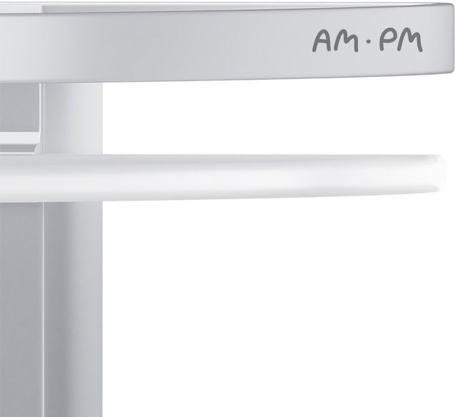 Полка AM.PM Sense L A7456200 2-ярусная, серебристая