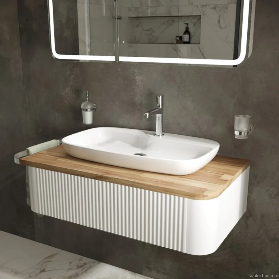 Дозатор для жидкого мыла DEKOR BANYO Alina A40 5012 настенный, хром