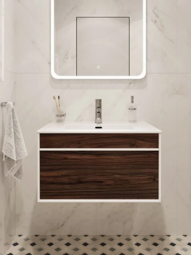 Дозатор для жидкого мыла DEKOR BANYO Alina A40 5012 настенный, хром