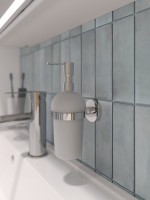 Дозатор для жидкого мыла DEKOR BANYO Alina A40 5012 настенный, хром Дозатор для жидкого мыла DEKOR BANYO Alina A40 5012 настенный, хром