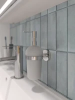 Дозатор для жидкого мыла DEKOR BANYO Alina A40 5012 настенный, хром Дозатор для жидкого мыла DEKOR BANYO Alina A40 5012 настенный, хром