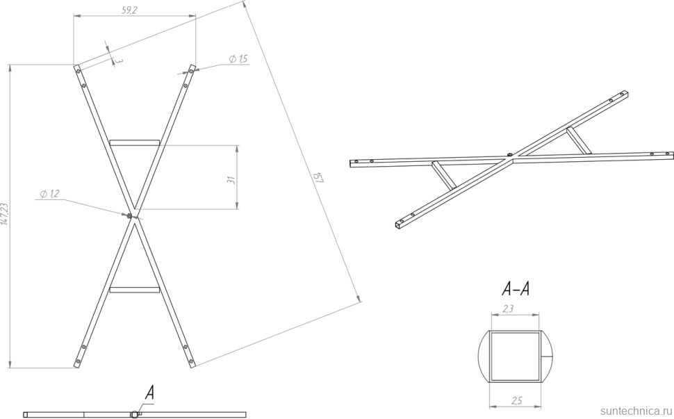 Акриловая ванна EUROLUX Miamika 150x70 см, пристенная, белая, с каркасом