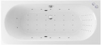 Акриловая ванна Excellent Oceana Oceana WAEX.OCE18.NANO 180x80 см, встраиваемая, с гидромассажем, белая, со сливом-переливом