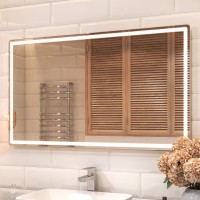 Зеркало Vigo Geometry Comfort 120 с подсветкой, с антизапотевателем