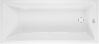 Акриловая ванна Vagnerplast Cavallo 150x70 см, пристенная, ультрабелая, с каркасом