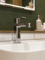 Смеситель для раковины хром, AQUAme Parma AQM6610CR
