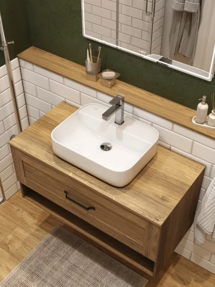 Смеситель для раковины хром, AQUAme Parma AQM6610CR