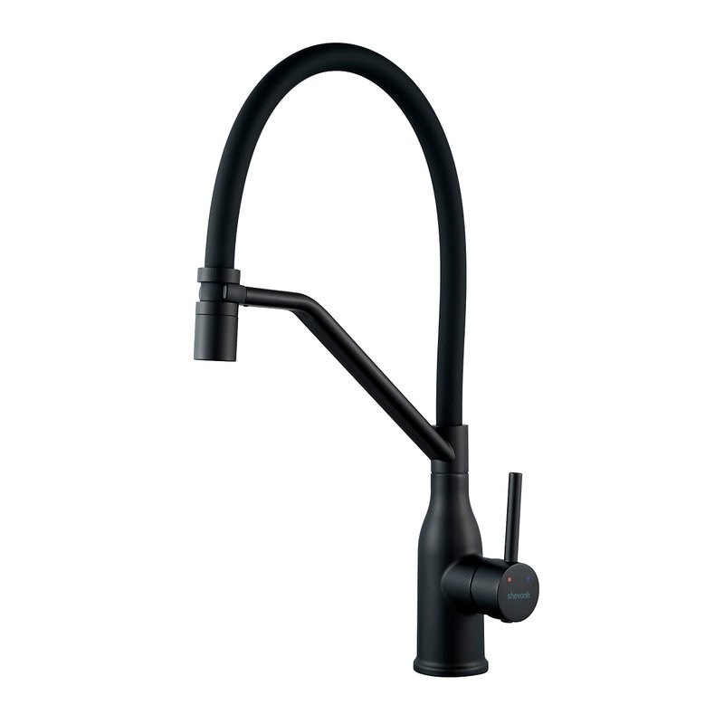 Смеситель для кухни Shevanik S343H-3 черный