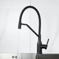 Смеситель для кухни Shevanik S343H-3 черный
