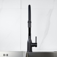 Смеситель для кухни Shevanik S343H-3 черный Смеситель для кухни Shevanik S343H-3 черный