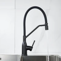 Смеситель для кухни Shevanik S343H-3 черный