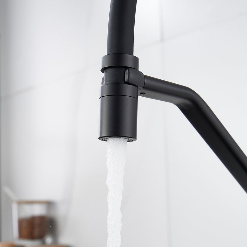 Смеситель для кухни Shevanik S343H-3 черный