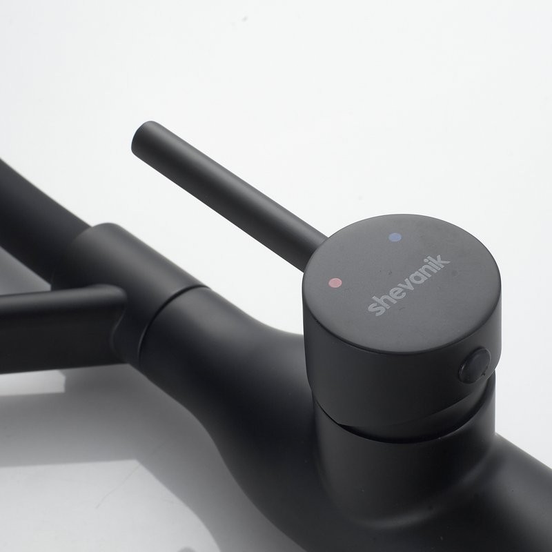 Смеситель для кухни Shevanik S343H-3 черный