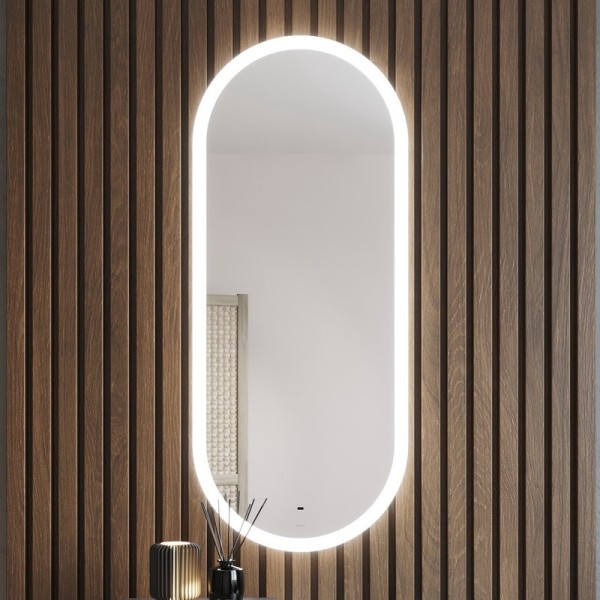 Зеркало BOND Oval M41ZE-50120 50х120, с подсветкой