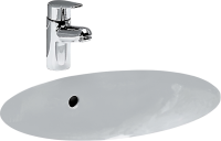 Раковина встраиваемая снизу Laufen 8.1119.1.000.000.1 53 белая, овальная