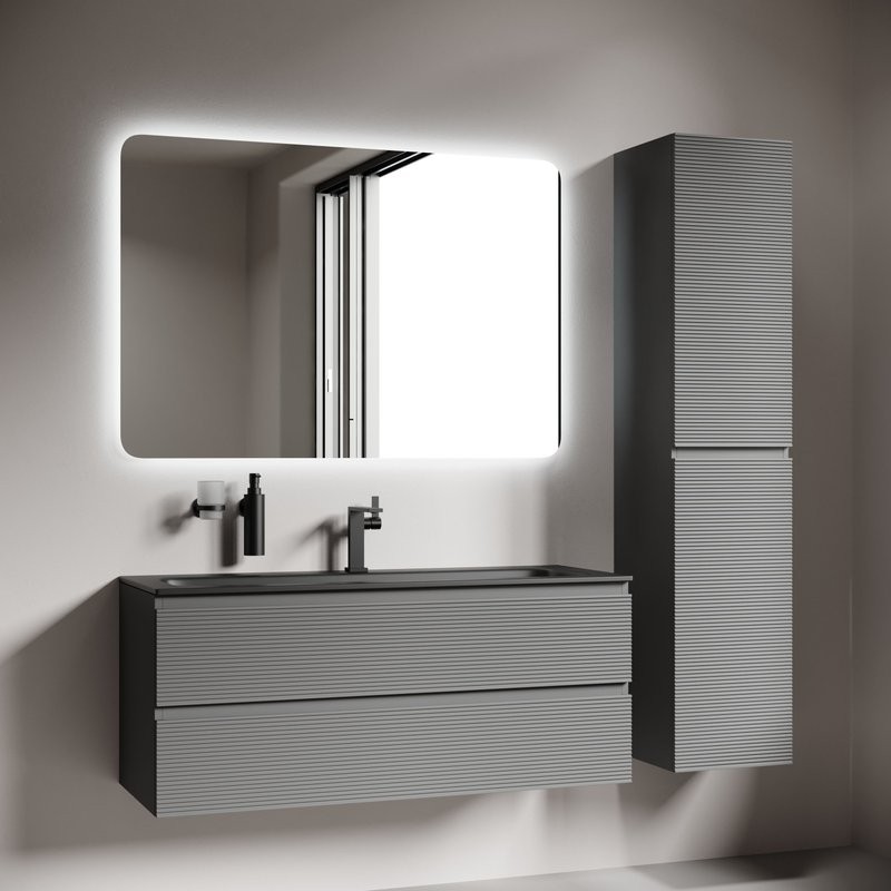 Зеркало для ванной комнаты Sancos Ray 1200х800 c подсветкой, RA1200