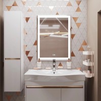 Зеркало Mixline Минио -2 60 с подсветкой, с подогревом