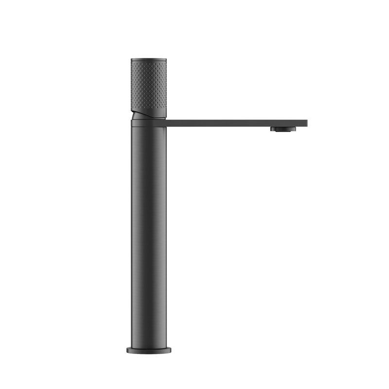 Смеситель для раковины высокий Sancos Nexus, вороненая сталь, SC9012GG