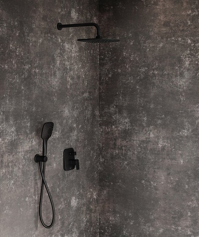 Верхний душ Ravak 983.20 матовый черный