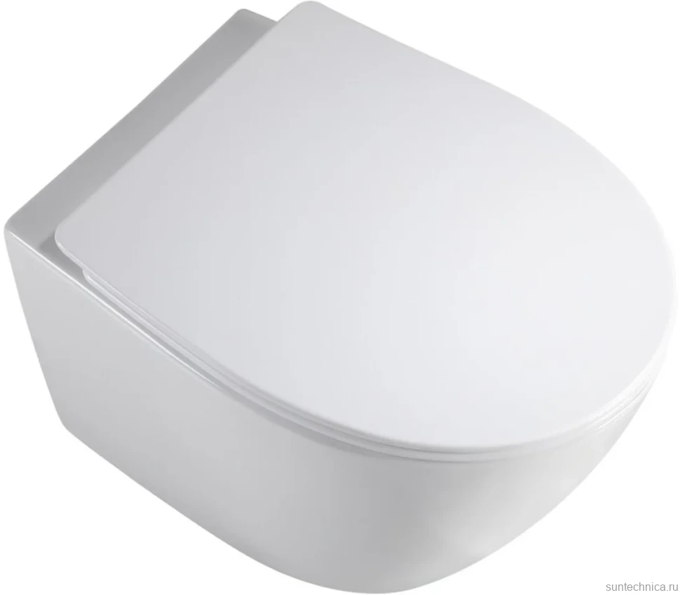 Комплект Унитаз подвесной Orange C07 C07-150W безободковый, с микролифтом + Инсталляция Grohe Rapid SL 38772001 3 в 1 с кнопкой смыва