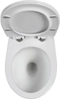 Комплект Унитаз подвесной Orange C07 C07-150W безободковый, с микролифтом + Инсталляция Grohe Rapid SL 38772001 3 в 1 с кнопкой смыва