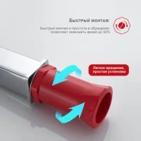 Смеситель для раковины Raglo R30.15, хром Смеситель для раковины Raglo R30.15, хром
