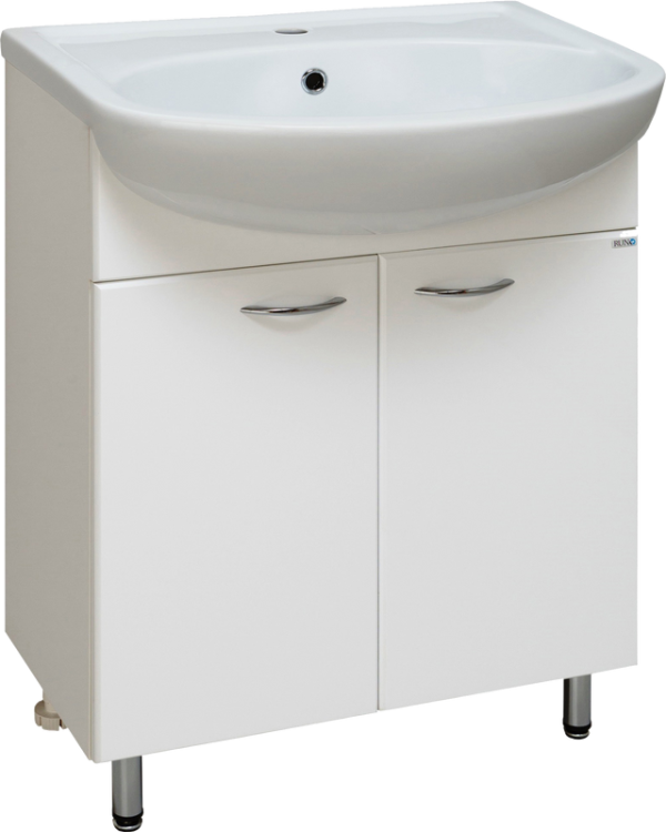 Тумба под раковину Runo Уют 60 белая