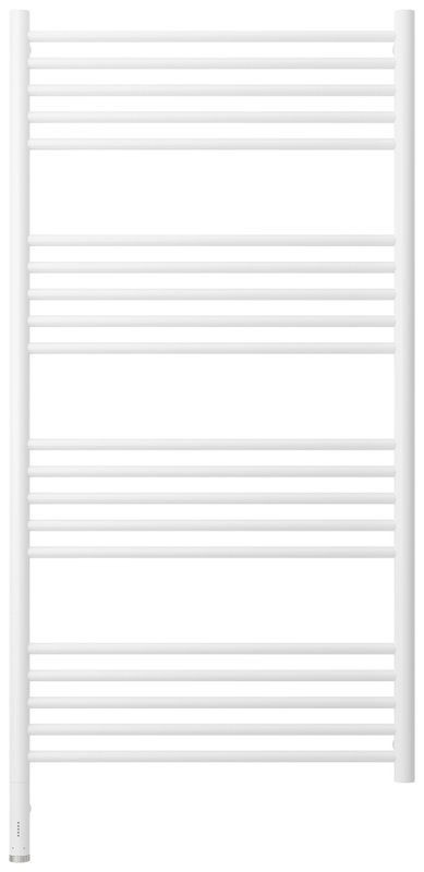 Полотенцесушитель электрический Сунержа Богема 3.1 30-6004-1260 130x65 см, подключение слева, матовый белый, лесенка