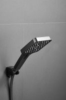 Смеситель с длинным изливом для ванны BELZ B715 B22715-3 оружейная сталь