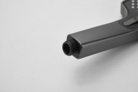 Смеситель с длинным изливом для ванны BELZ B715 B22715-3 оружейная сталь