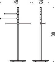 Полотенцедержатель Colombo Design Planets B9803.000 Полотенцедержатель Colombo Design Planets B9803.000