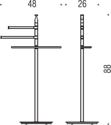 Полотенцедержатель Colombo Design Planets B9803.000
