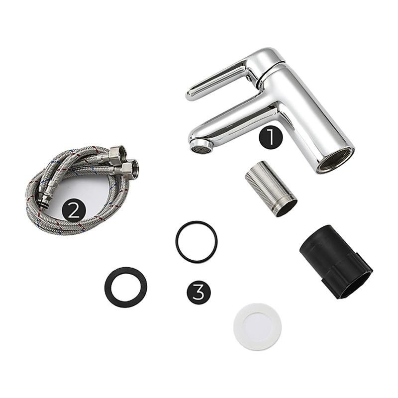 Смеситель для раковины Frap H17 F1017 хром