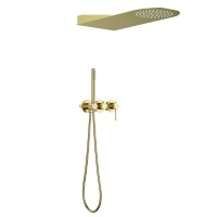 Душевой комплект Timo Saona SX-2340/17SM С ВНУТРЕННЕЙ ЧАСТЬЮ, матовое золото