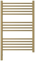 Полотенцесушитель электрический Сунержа Богема 3.1 32-6004-8050 90x55 см, подключение слева, золотой шелк, лесенка