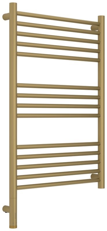 Полотенцесушитель электрический Сунержа Богема 3.1 32-6004-8050 90x55 см, подключение слева, золотой шелк, лесенка