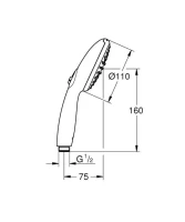 Ручной душ GROHE Tempesta 110 2jet, хром (27597003) Ручной душ GROHE Tempesta 110 2jet, хром (27597003)