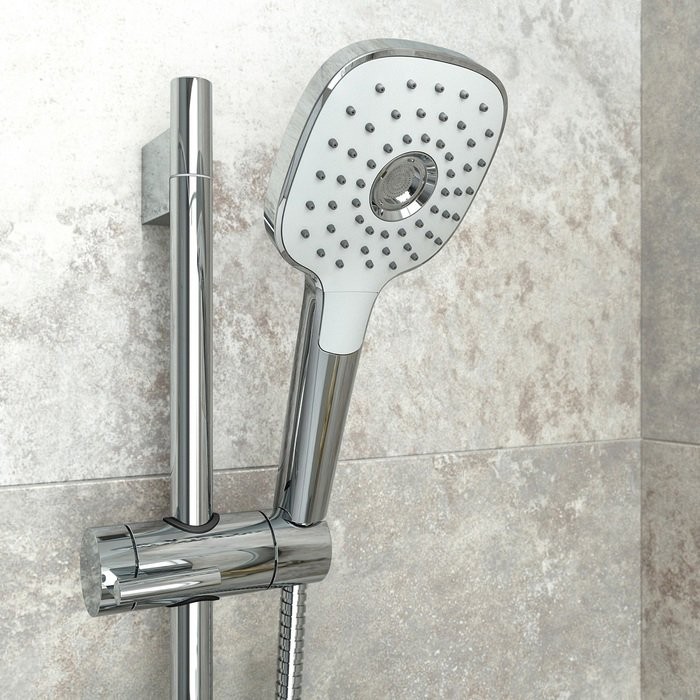 Душевой комплект Смеситель IDDIS Zodiac ZODSB02I02WA + Гарнитур Sena SEN3F70i16