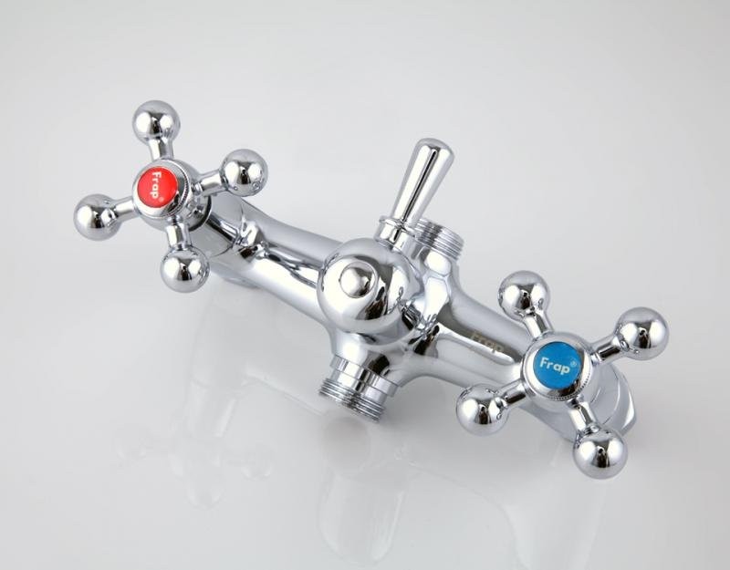 Смеситель с длинным изливом для ванны Frap H19 F2619 хром