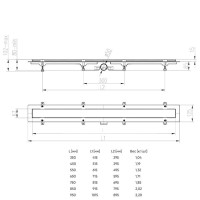 Водоотводящий пластиковый черный желоб AZARIO D50(боковой слив) с черной решеткой Klasik 750 мм AZ-CH 750/50 KC Водоотводящий пластиковый черный желоб AZARIO D50(боковой слив) с черной решеткой Klasik 750 мм AZ-CH 750/50 KC
