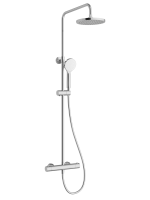 Душевая стойка VitrA Joy A47298EXP с термостатом, хром